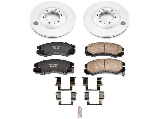 Kit de pastillas de freno delanteras y rotor para Isuzu Rodeo 1993-2001 1994 1995 1996 NX273GR Foto 1 de 1