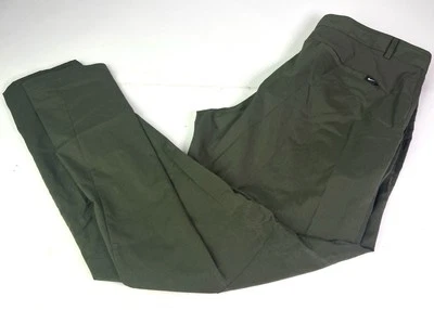 Nike Golf Pants Mens 36 x 32 Dri FIT Tech Woven Cargo Green 725682-325 - Image 1 of 4