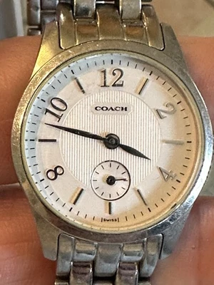Coach Swiss Made Stainless Steel Women’s Watch. - Image 1 of 2