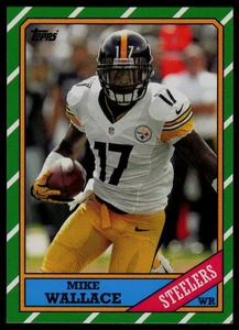 2013 Topps Archives #126 Mike Wallace Pittsburgh Steelers - Picture 1 of 2