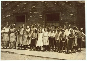 Stearns Silk Factory,Petersburg,Virginia,Child Labor,Lewis Wickes Hine,1911 - Picture 1 of 1