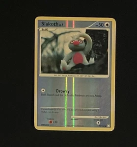Slakoth 99/123 Mysterious Treasures Reverse Holo 🩶 - Picture 1 of 5