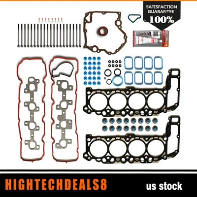Head Cover Gasket Bolts Set For 2006-2007 Jeep Commander 4.7L - Imagen 1 de 4