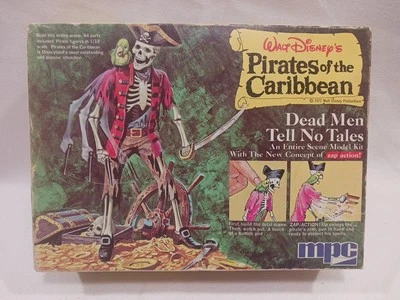 MPC Vtg Model Kit 1972 Disney PIRATES of the CARIBBEAN Dead Men ATTACHED TO TREE - Image 1 of 4