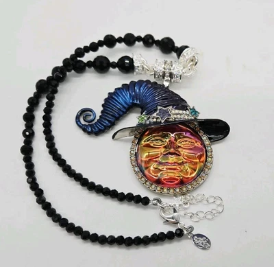 Collar Kirks Folly Práctico Potenciador Mágico Colgante Tono Plata 2 piezas Halloween Foto 1 de 4