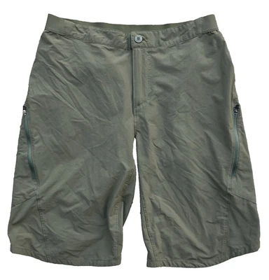 Patagonia Shorts Mens 30 Landfarer Bike Olive Green Performance Lightweight - Image 1 of 4