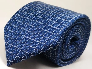 VAN HEUSEN Men's Tie Blue White Necktie NEW - Picture 1 of 4