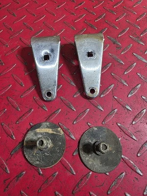 1972 Speedway Scorpion Minibike Headlight Mounting Ears - Image 1 of 4