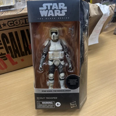 Hasbro Scout Trooper Grafito Carbonizado Star Wars The Black Series  Foto 1 de 4