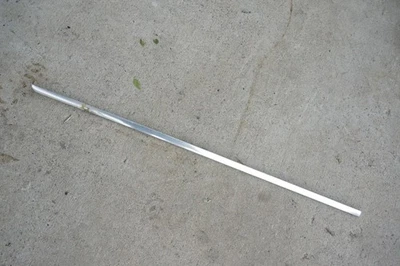 OEM BMW E30 sedán alféizar ventana exterior delantero derecho moldura cromada 84-91 318i 325e 325i Foto 1 de 4