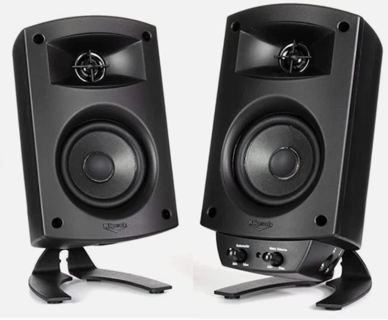 Klipsch ProMedia 2.1 THX  PC Desktop Computer Speaker Only - Black -  Used Good - Image 1 of 1