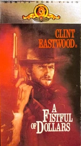 A Fistful of Dollars Clint Eastwood Spaghetti Western 1964 Not Rated version VHS - Picture 1 of 4
