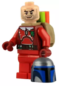 LEGO Star Wars Santa Jango Fett Minifigure sw0506 75023 Advent Calendar 2013 NEW - Picture 1 of 3