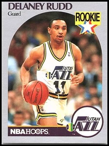1990 Hoops #293 Delaney Rudd - Picture 1 of 2
