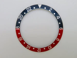 Rolex Pepsi Insert Original 16700 16710 16750 16760 um 2003-2006 dünne Schrift - Bild 1 von 8