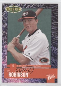 2003 MultiAd Sports Delmarva Shorebirds Levi Robinson #20 Rookie RC