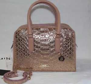 ❤️ Borsa a mano Brahmin Marissa borsa in pelle tenore rosa cashmere $385 - Foto 1 di 7