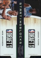 2010-11 Contenders Starting Blocks Die Cuts Silver Card #10 Flynn/Johnson