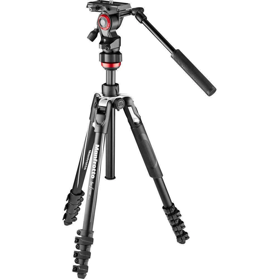 Manfrotto Befree Live Mvkbfrtc Travel Tripod With Mvh400ah Fluid Head and Case