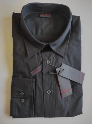 NEW Mens ESPRIT Shirt Size XL Charcoal Grey Original - Image 1 of 4
