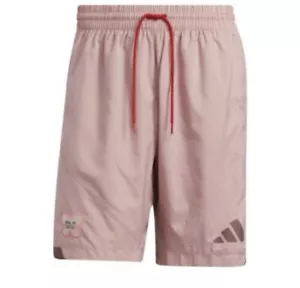 NUEVOS CON ETIQUETAS Pantalones Cortos de Baloncesto Adidas James Harden Innovación Maravilla Malva Rosa Para Hombre Med - Imagen 1 de 11