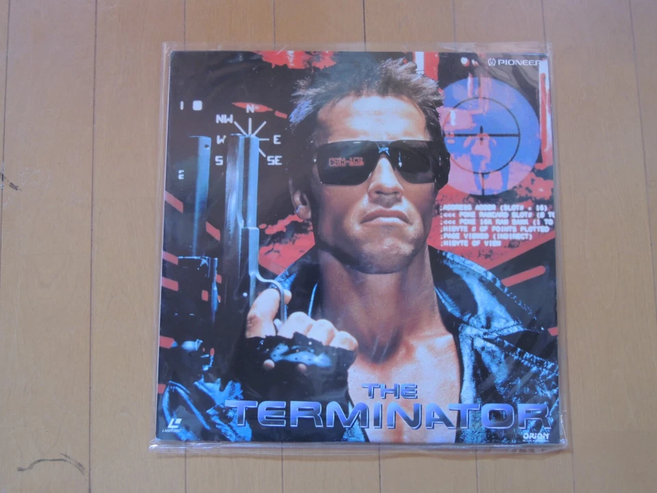 THE TERMINATOR Arnold Schwarzenegger japan japanese Laser Disc LD - Image 1 of 4