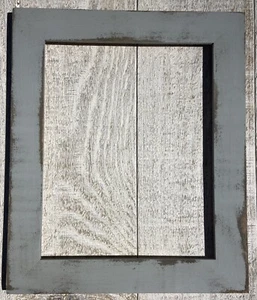 F001-410 1-1/2" Manatee Gray Distressed Picture Frame - Picture 1 of 4