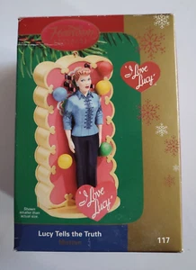 Carlton Cards Heirloom Ornament Lucy Tells the Truth I Love Lucy Motion 2009 117 - Picture 1 of 9