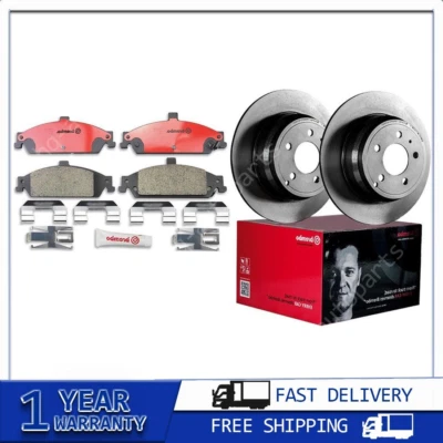 Pastillas de freno Rotores de freno para Oldsmobile Alero 2004 2003 2002 2001 2000 1999 Foto 1 de 4