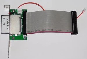 Slotblende Kartenleser Card externer Adapter CF-Karte XT IDE XTIDE DOS 3.3 5.0 - Bild 1 von 20
