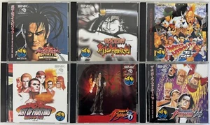 Japanese Neo Geo Game Lot - 6 Games - Picture 1 of 3