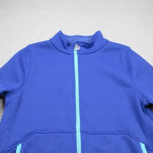 Spyder Jacket Boys XL (18) Blue Full Zip Long Sleeve - Picture 1 of 10