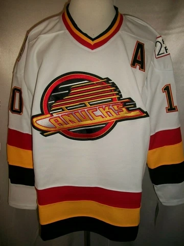 Pavel Bure Vancouver Canucks White & Red "1992-1997 Throwback" CCM NHL Jersey Cover