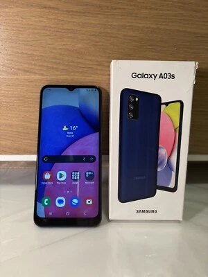 Samsung Galaxy A03s SM-A037G/DSN - 32GB - Blue (Sbloccato) (Doppia SIM) - Immagine 1 di 4