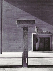 Postcard MI Bloomfield Hills "Portico, Cranbrook Art Academy" Architecture MINT - Picture 1 of 1