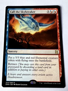 MTG Magic The Gathering Eternal Masters Call the Skybreaker Rare  LP - Picture 1 of 2