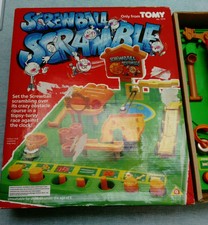 Vintage TOMY Screwball Scramble Game 100% Complete 1980s90s *see description*