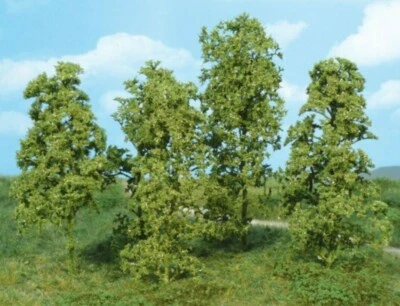 Heki 1641 Naturbäume 12 Stück mittelgrün Spur H0 TT N Z - Bild 1 von 2