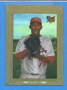 Topps Turkey 2007 refractor cromado rojo #172 Kelvin Jiménez Cardinals 223/999 - Imagen 1 de 1