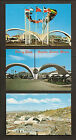 3 Postcards:  U.S. Port Of Entry At Nogales, Arizona & Nogales, Sonora, Mexico