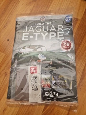1/8 DEAGOSTINI Costruire il Proprio The Jaguar Auto Numero 67 Inc Parte - Immagine 1 di 2