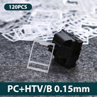 120Pcs/Set Black Mx Switch Film For Mechanical Keyboard Shaft Film Rep Qo