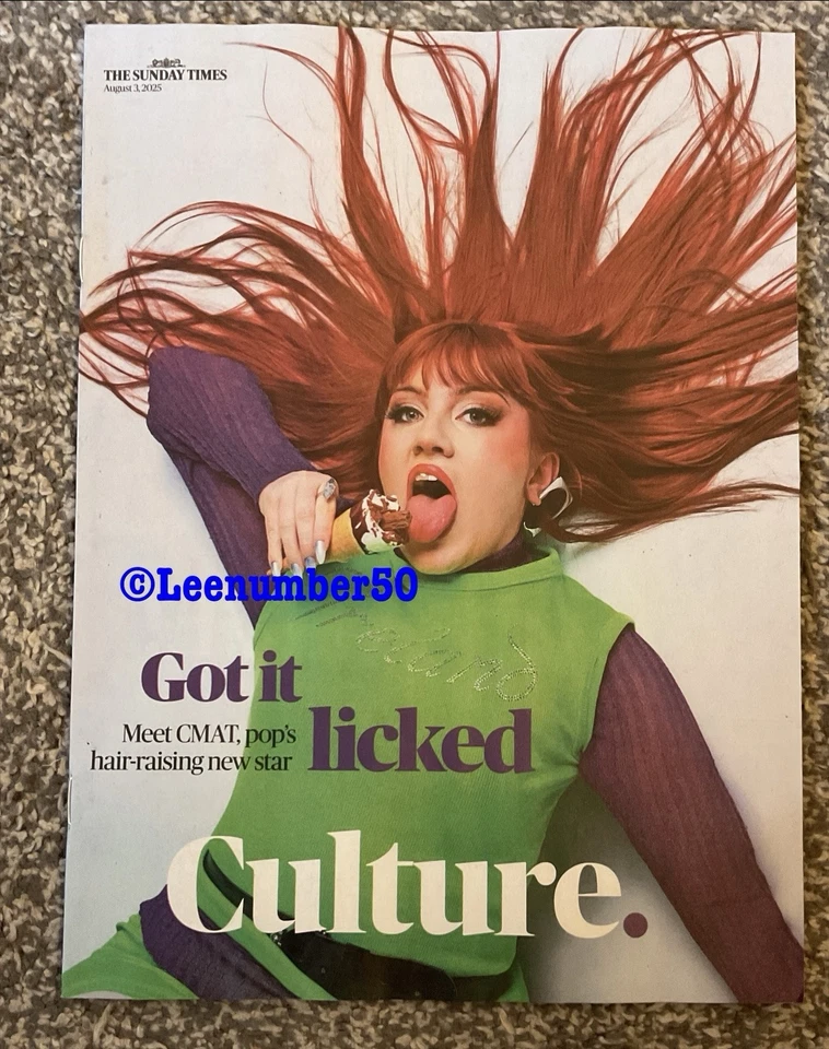 Sunday Times Culture Magazine CMAT 3/8/25 New Alex Jones  - Image 1 of 1