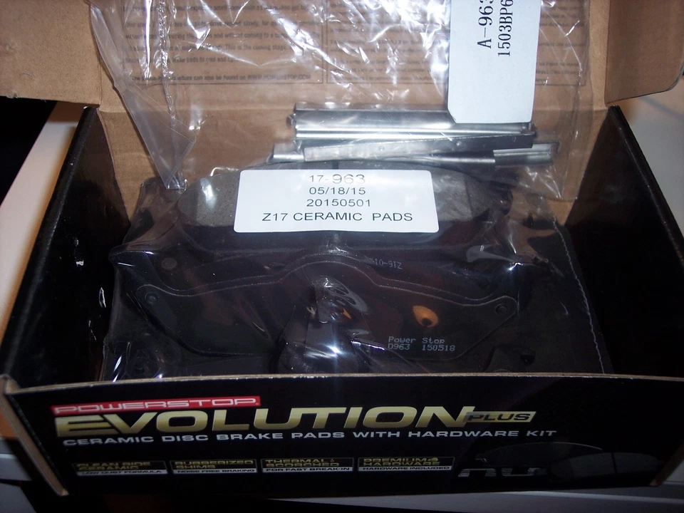 Pastillas de freno de cerámica Rr Power Stop Evolution 17-963 Dodge Dakota Pick Up 2004 + L8 Foto 1 de 1