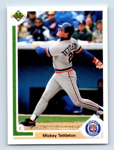1991 Upper Deck Mickey Tettleton Detroit Tigers #729 - Picture 1 of 2
