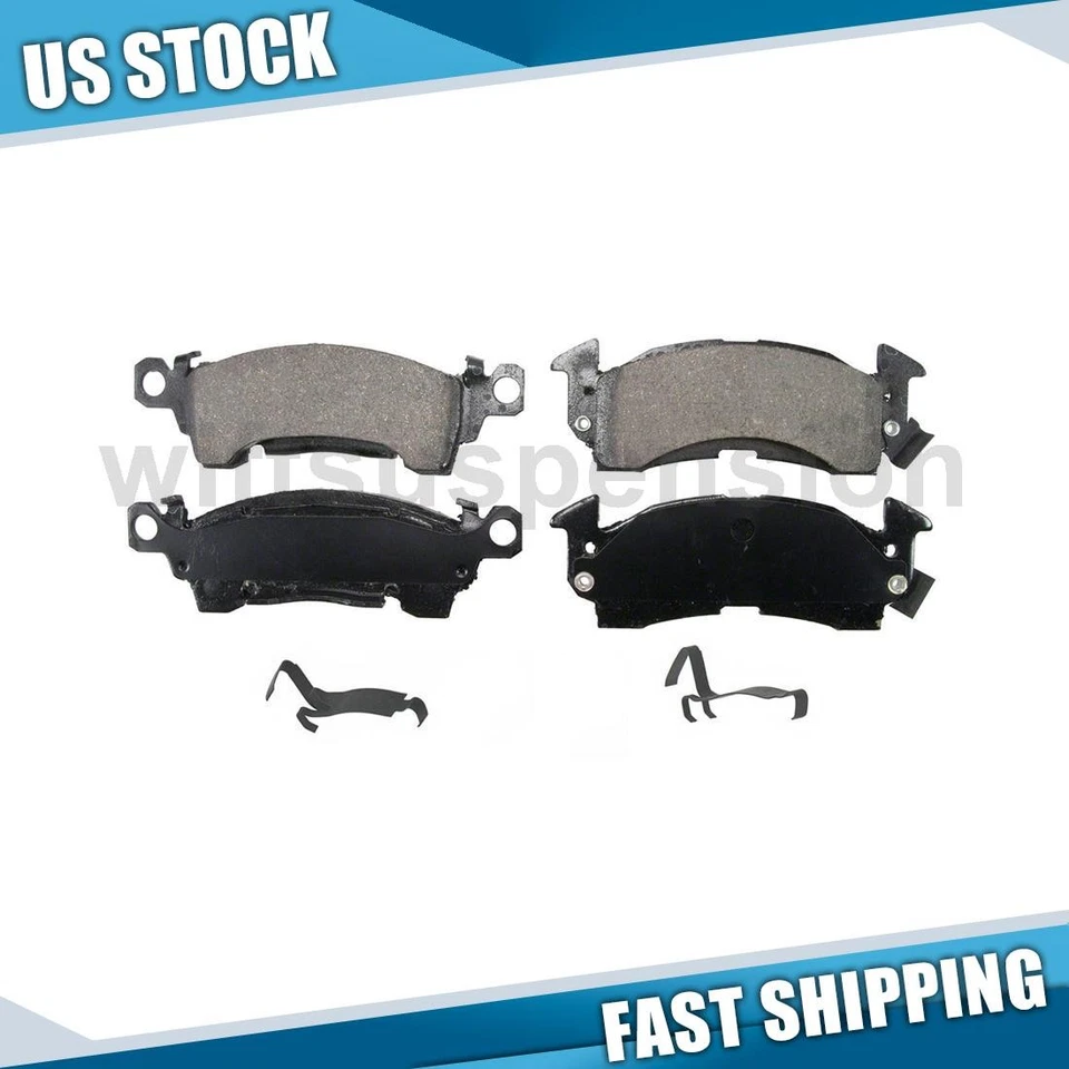 Juego de pastillas de freno de disco delanteras Wagner 1 pieza para Chevrolet Bel Air 1968-1981 Foto 1 de 2