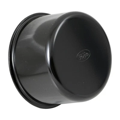 65-66 Mustang Oil Filler/Breather Cap-Push On Black w/ FoMoCo Logo - Image 1 of 4