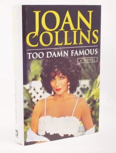 * Signiertes Exemplar * Joan Collins Too Damn Famous First UK Edition in D/J 1995 - Bild 1 von 6