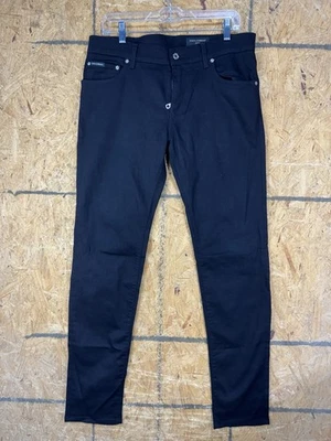 Designer Dolce & Gabbana Gold Mens Skinny Slim Fit Jeans Size 50 Luxury Black - Image 1 of 4