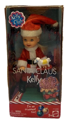 Barbie Kelly Club Santa Claus Kelly Doll I'm an Ornament Too! 2003 Mattel B1347 - Image 1 of 3